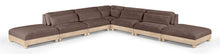 Load image into Gallery viewer, Turin - Chenille Fabric Upholstered Modular Sectional - Brown