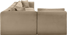 Load image into Gallery viewer, Shaggy - Fabric 5 Piece Modular Sectional