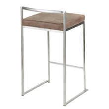 Load image into Gallery viewer, Fuji - Contemporary Elegant Stackable Counter Stool Set