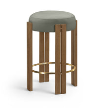 Load image into Gallery viewer, Harrison - Vegan Leather Counter Stool