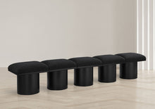 Load image into Gallery viewer, Pavilion - 5 Piece Modular Bench With Black Base