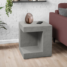 Load image into Gallery viewer, Contemporary Square Accent Table Indoor / Outdoor