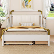 Load image into Gallery viewer, Storage Platform Bed, With 2 Big Drawers, Trundle