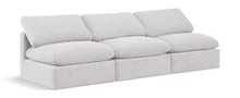 Load image into Gallery viewer, Indulge - Velvet 3 Seat Modular Armless Sofa