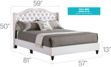 Load image into Gallery viewer, Upholstered Bed Transitional
