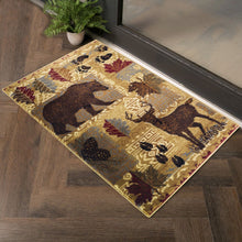 Load image into Gallery viewer, Nature's Nest - 5'3" X 7'3" Polypropylene, Lodge Area Rug - Multi / Beige