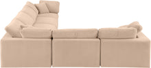 Load image into Gallery viewer, Comfy - 6 Piece Velvet Modular Corner Sectional
