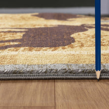 Load image into Gallery viewer, Nature's Nest - 5'3" X 7'3" Lodge Area Rug - Multi, Blue