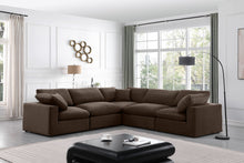 Load image into Gallery viewer, Comfy - 5 Piece Velvet Modular Corner Sectional