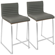 Load image into Gallery viewer, Mara - Contemporary Elegant Design Counter Stool (Set of 2)