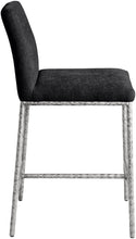 Load image into Gallery viewer, Reeves - Chenille Fabric Upholstered Counter Stool (Set of 2) - Silver Base