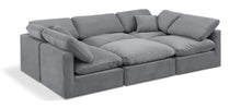 Load image into Gallery viewer, Indulge - Velvet 6 Piece Modular Sectional