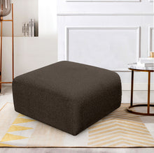 Load image into Gallery viewer, Arc - Boucle Fabric Ottoman
