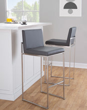 Load image into Gallery viewer, Fuji - Contemporary And Modern Elegance High Back Barstool