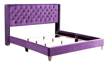 Load image into Gallery viewer, Upholstered Nailhead Trim Chic Bed