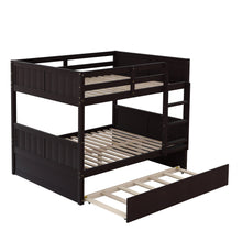 Load image into Gallery viewer, Bunk Bed With Twin Size Trundle