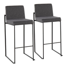 Load image into Gallery viewer, Fuji - Contemporary High Back Barstool Elegant Design