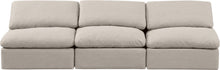 Load image into Gallery viewer, Indulge - Linen 3 Seat Modular Armless Sofa