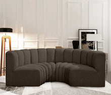 Load image into Gallery viewer, Arc - Boucle Fabric 4 Piece U-Shaped Modular Sofa