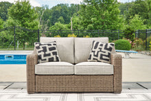 Load image into Gallery viewer, Beachcroft - Loveseat With Cushion - Beige