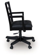 Load image into Gallery viewer, Wildenauer - Home Office Swivel Desk Chair - Brown / Black
