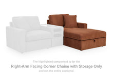 Load image into Gallery viewer, Modmax - RAF Corner Chaise With Storage - Spice