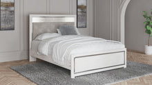 Load image into Gallery viewer, Altyra - Queen Panel Bed With Roll Slats - White