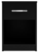 Load image into Gallery viewer, Finch - One Drawer Night Stand - Black