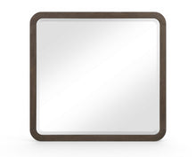 Load image into Gallery viewer, Morino - Oak Veneer And Solid Wood Mirror - Brown