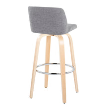 Load image into Gallery viewer, Toriano - Contemporary Fixed Height Barstool & Swivel With Round Footrest (Set of 2)