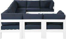 Load image into Gallery viewer, Nizuc - Outdoor Patio 9 Piece Modular Sectional With White Frame