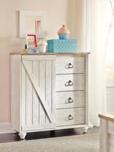 Load image into Gallery viewer, Willowton - Dressing Chest - Whitewash