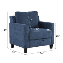 Load image into Gallery viewer, Chair - Navy