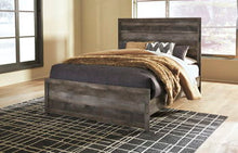 Load image into Gallery viewer, Wynnlow - Queen Panel Rails - Gray