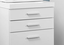 Load image into Gallery viewer, File Cabinet, Rolling Mobile, Storage Drawers, Printer Stand, Office, Contemporary & Modern