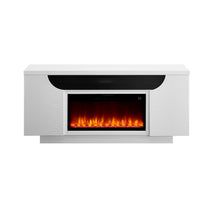 Load image into Gallery viewer, Alessia - Electric Fireplace With Multi Color LED And Flame Settings
