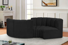 Load image into Gallery viewer, Arc - Boucle Fabric 4 Piece Curved Modular Sofa