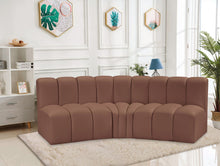 Load image into Gallery viewer, Arc - Faux Leather 3 Piece Modular Corner Sofa