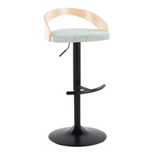 Load image into Gallery viewer, Grotto - Contemporary Adjustable Barstool With Swivel & Rounded T Footrest (Set of 2)