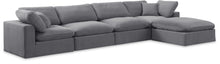 Load image into Gallery viewer, Comfy - 5 Piece Velvet Modular Sectional With Chaise