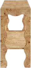 Load image into Gallery viewer, Vassa - Burl Veneer Console Table