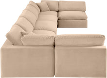 Load image into Gallery viewer, Comfy - 7 Piece Velvet Modular Armless Sectional