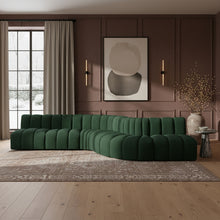 Load image into Gallery viewer, Arc - Boucle Fabric 7 Piece Modular Sofa