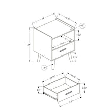 Load image into Gallery viewer, Modern Accent Table With Storage Drawer