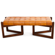 Load image into Gallery viewer, Riley - Bench - Brown / Rustic / Tan