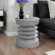 Load image into Gallery viewer, Contemporary Round Accent Table Indoor / Outdoor