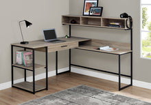 Load image into Gallery viewer, Computer Desk, Home Office, Corner, Storage Drawers, L Shape, Laptop, Contemporary & Modern