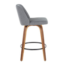 Load image into Gallery viewer, Toriano - Mid Century Modern, Counter Stool (Set of 2)