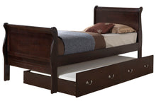 Load image into Gallery viewer, Elegant Trundle Bed With Timeless Charm