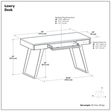 Load image into Gallery viewer, Lowry - Handcrafted Desk